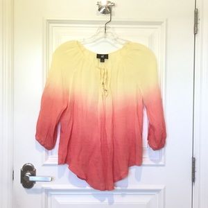 ☀️✨ Loose Yellow Orange Blouse by iZ Byer
